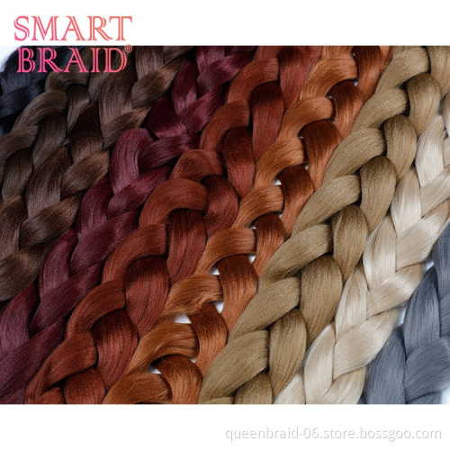 Wholesale 82" 165g Jumbo Braiding Hair Synthetic Hair Braids Hair Braiding Extensions
